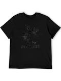 Fitness Graphic Tee - Black Workout Shirt