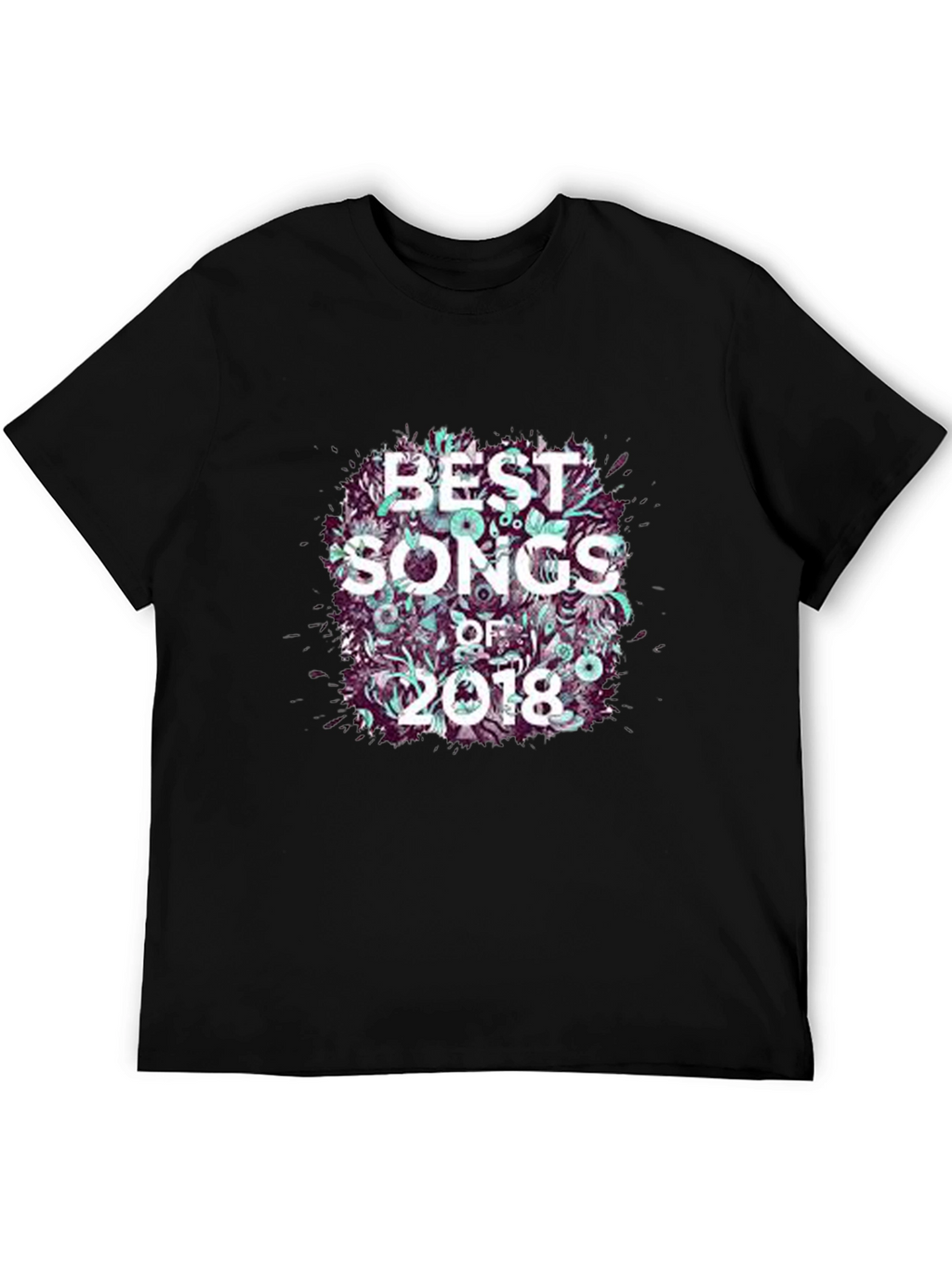 Best Songs of 2018 Graphic Tee - Black