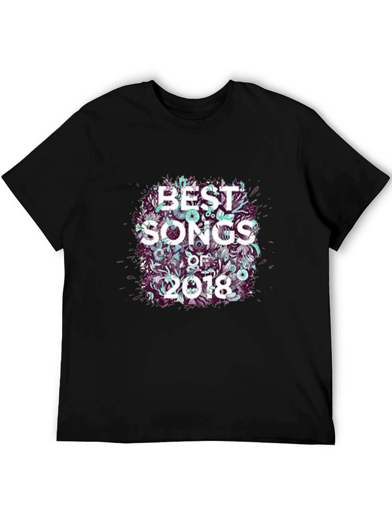 Best Songs of 2018 Graphic Tee - Black