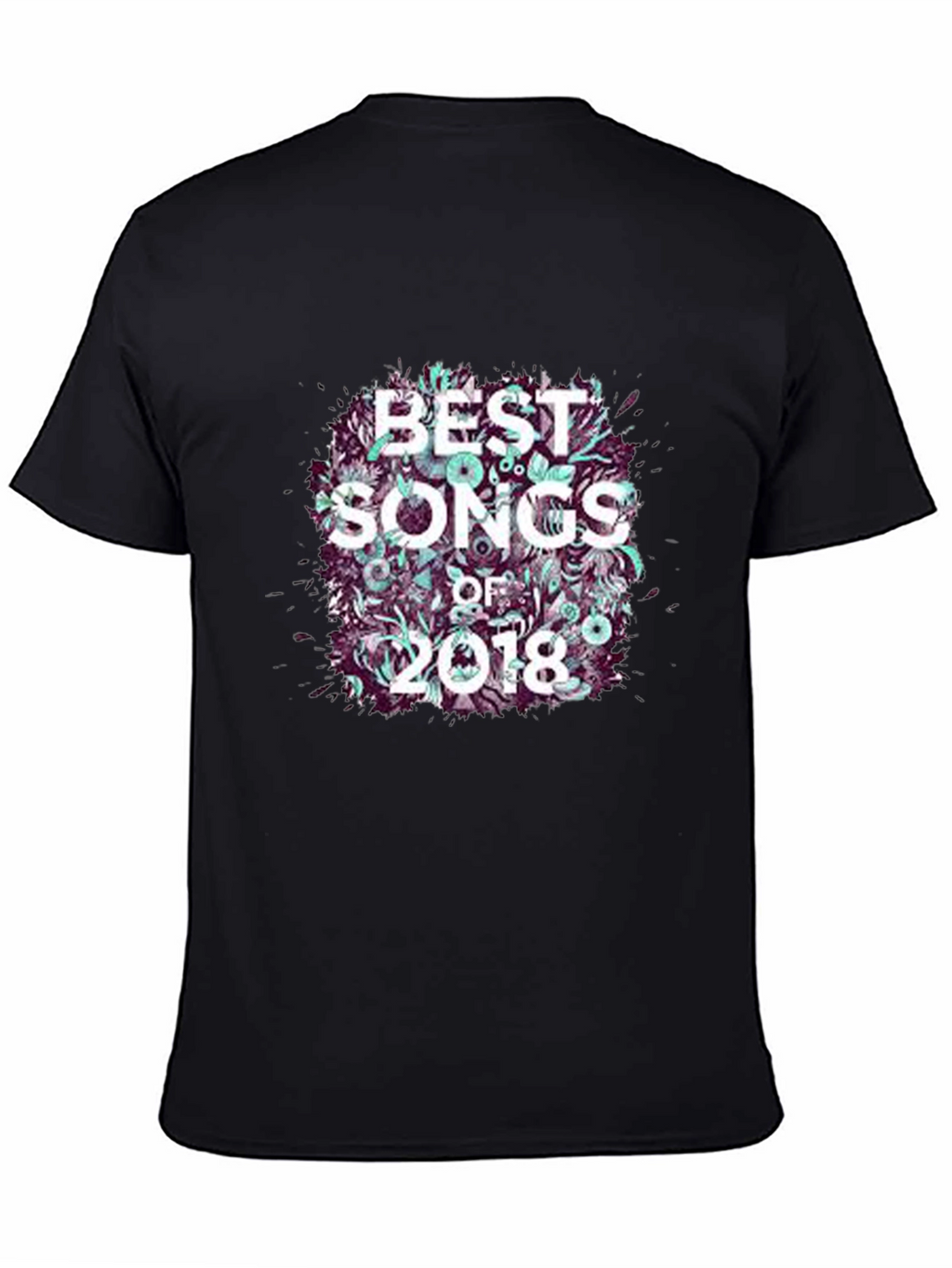 Best Songs of 2018 Graphic Tee - Black
