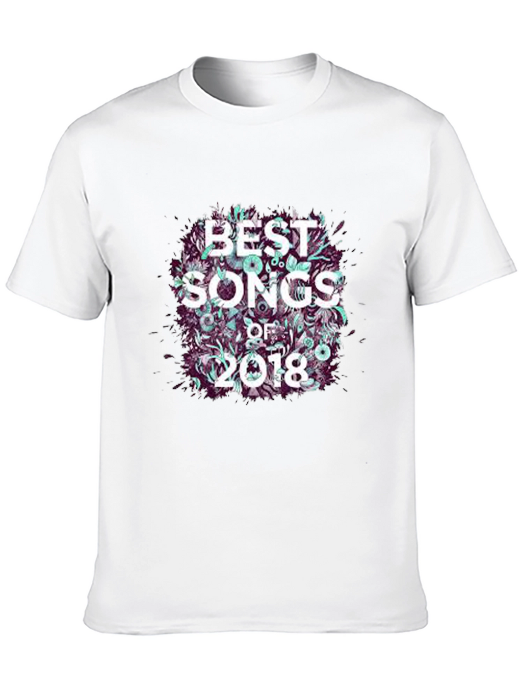 Best Songs of 2018 Graphic Tee - Black