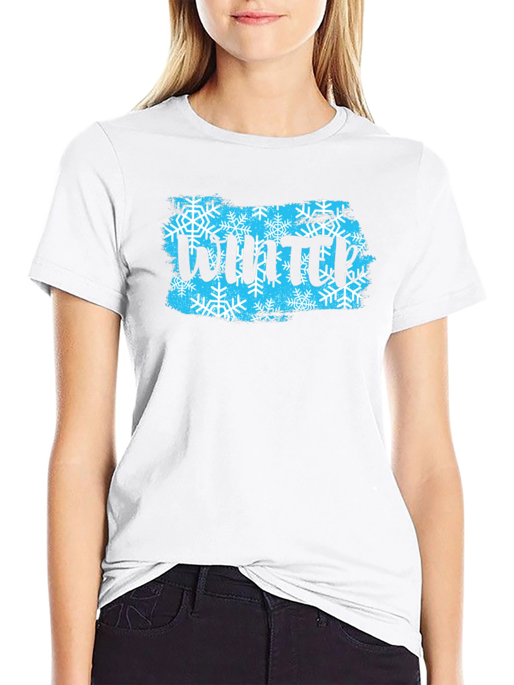 Winter Snowflake Graphic T-Shirt