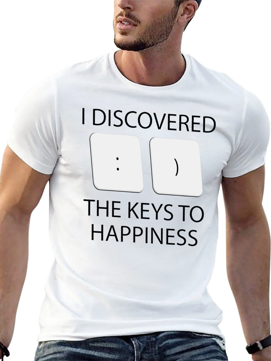 I Discovered the Keys to Happiness T-Shirt