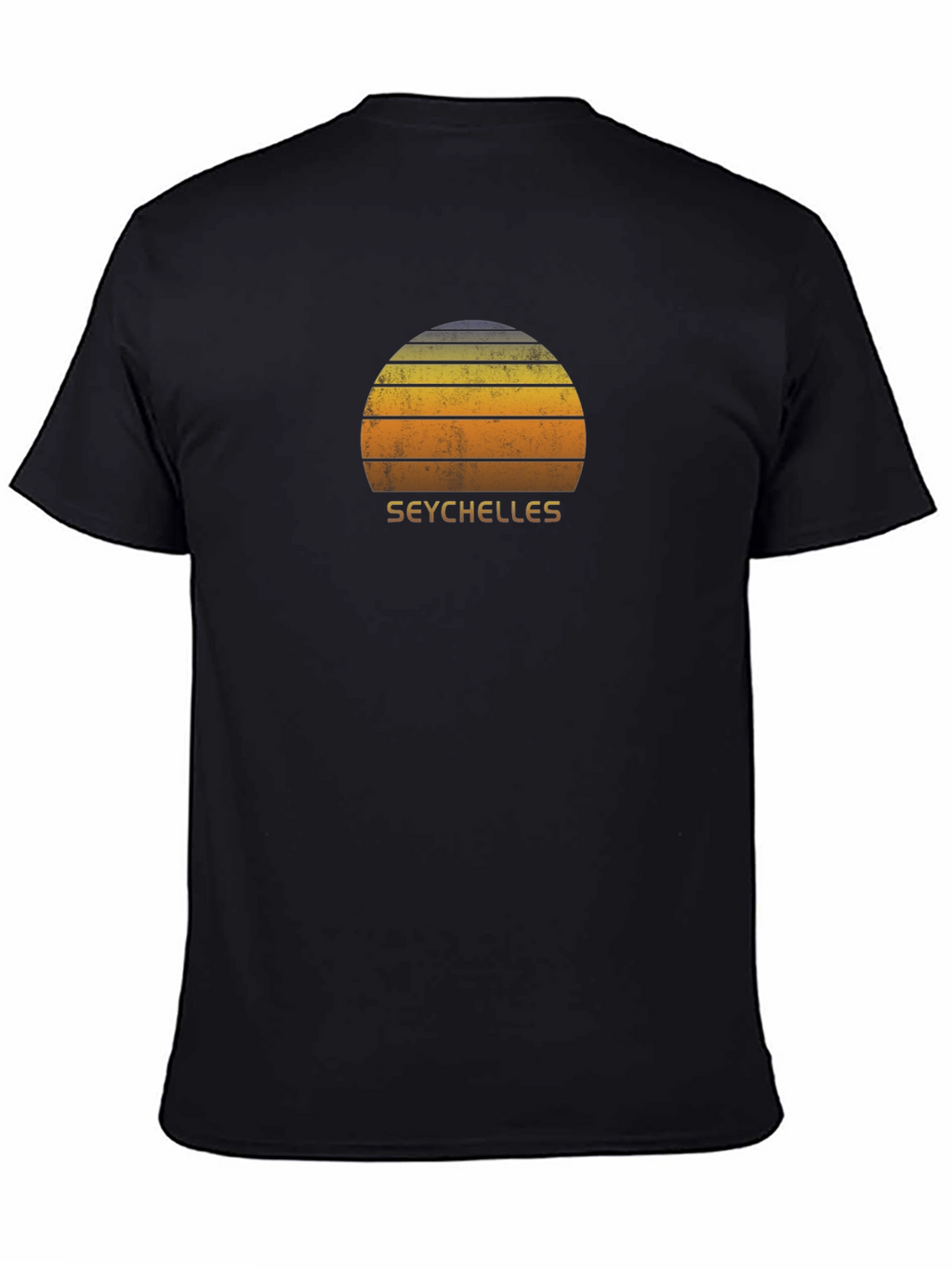 Seychelles Sunset Graphic T-Shirt - Island Vacation Tee