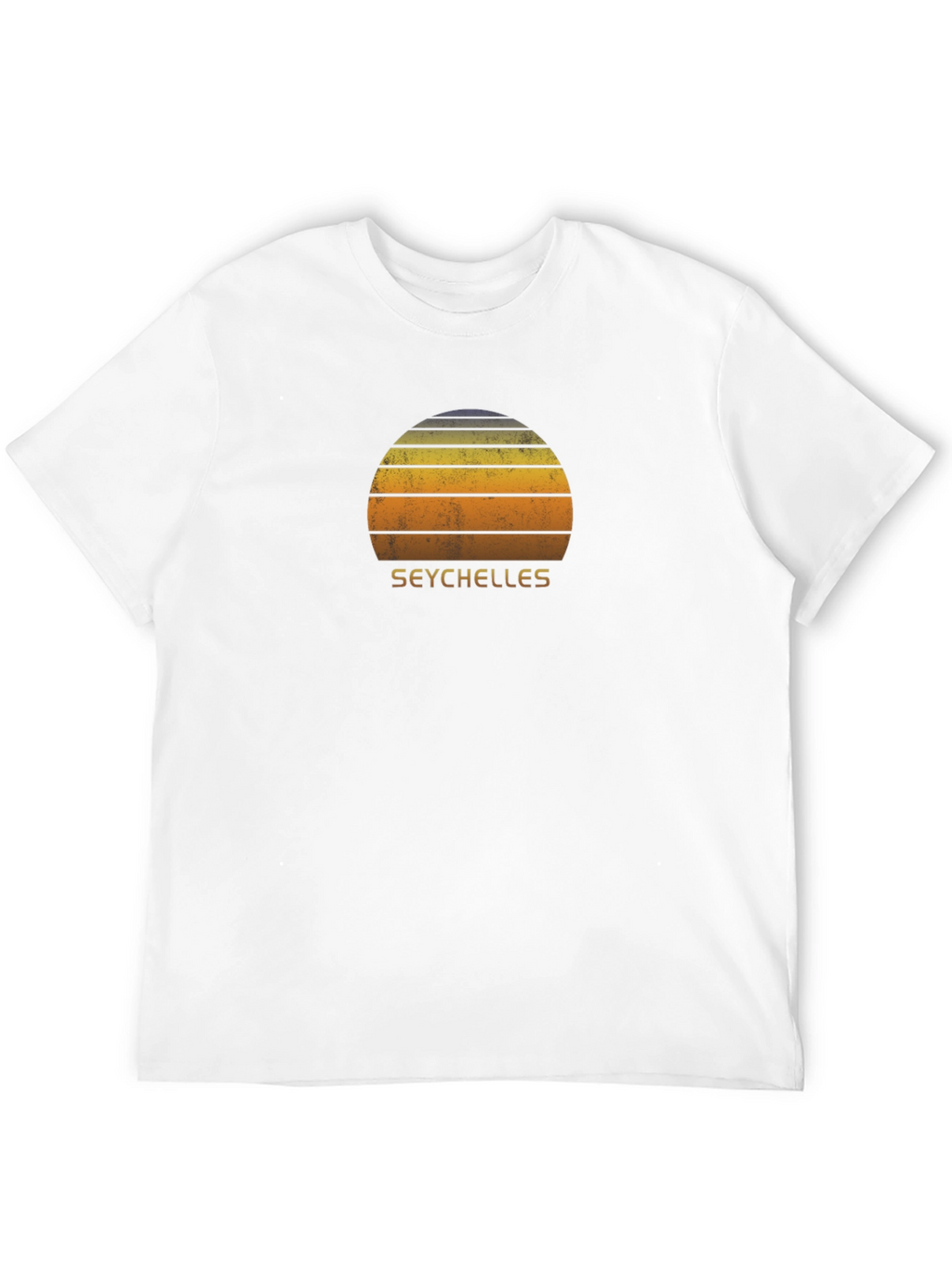 Seychelles Sunset Graphic T-Shirt - Island Vacation Tee