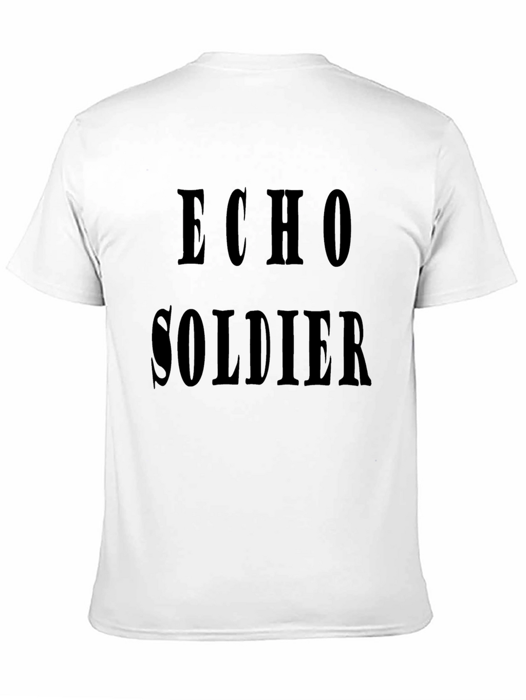 Echo Soldier Black Graphic Tee