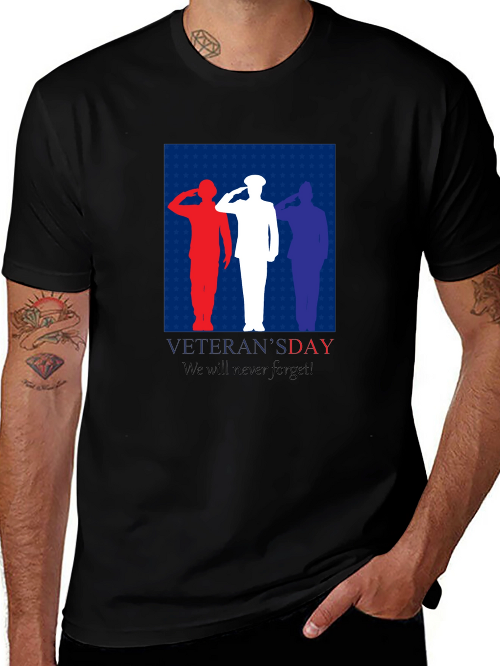 Veterans Day Patriotic T-Shirt: Salute to Service
