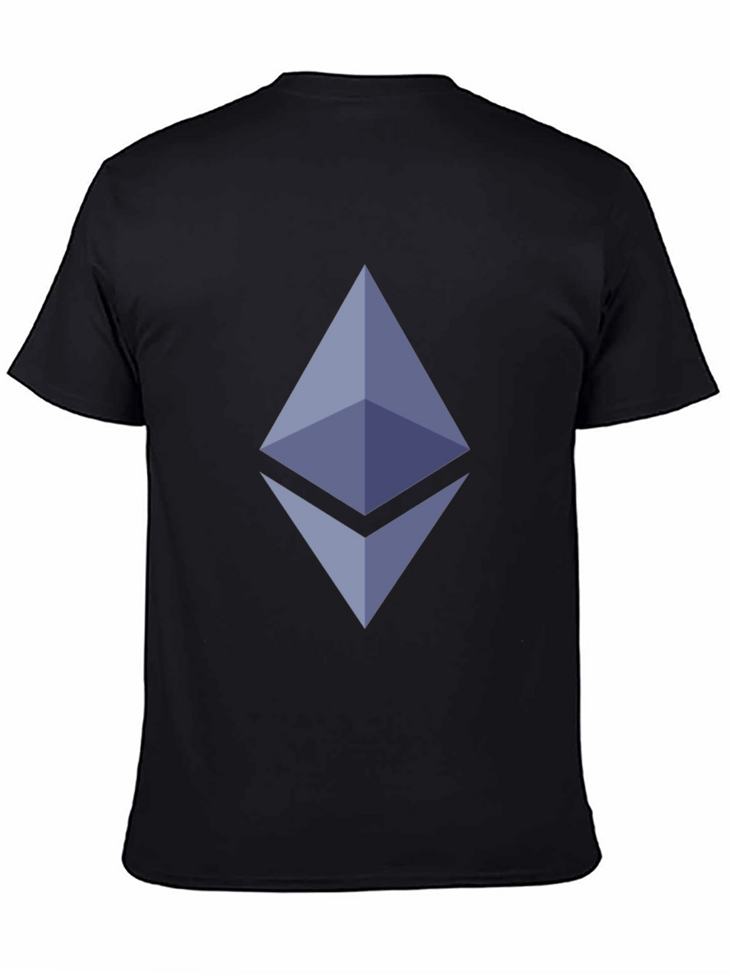 Ethereum Crypto Black T-Shirt - Modern Graphic Tee