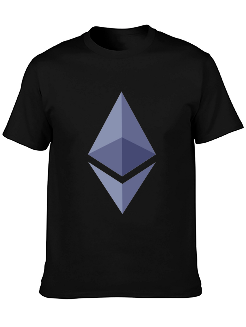Ethereum Crypto Black T-Shirt - Modern Graphic Tee