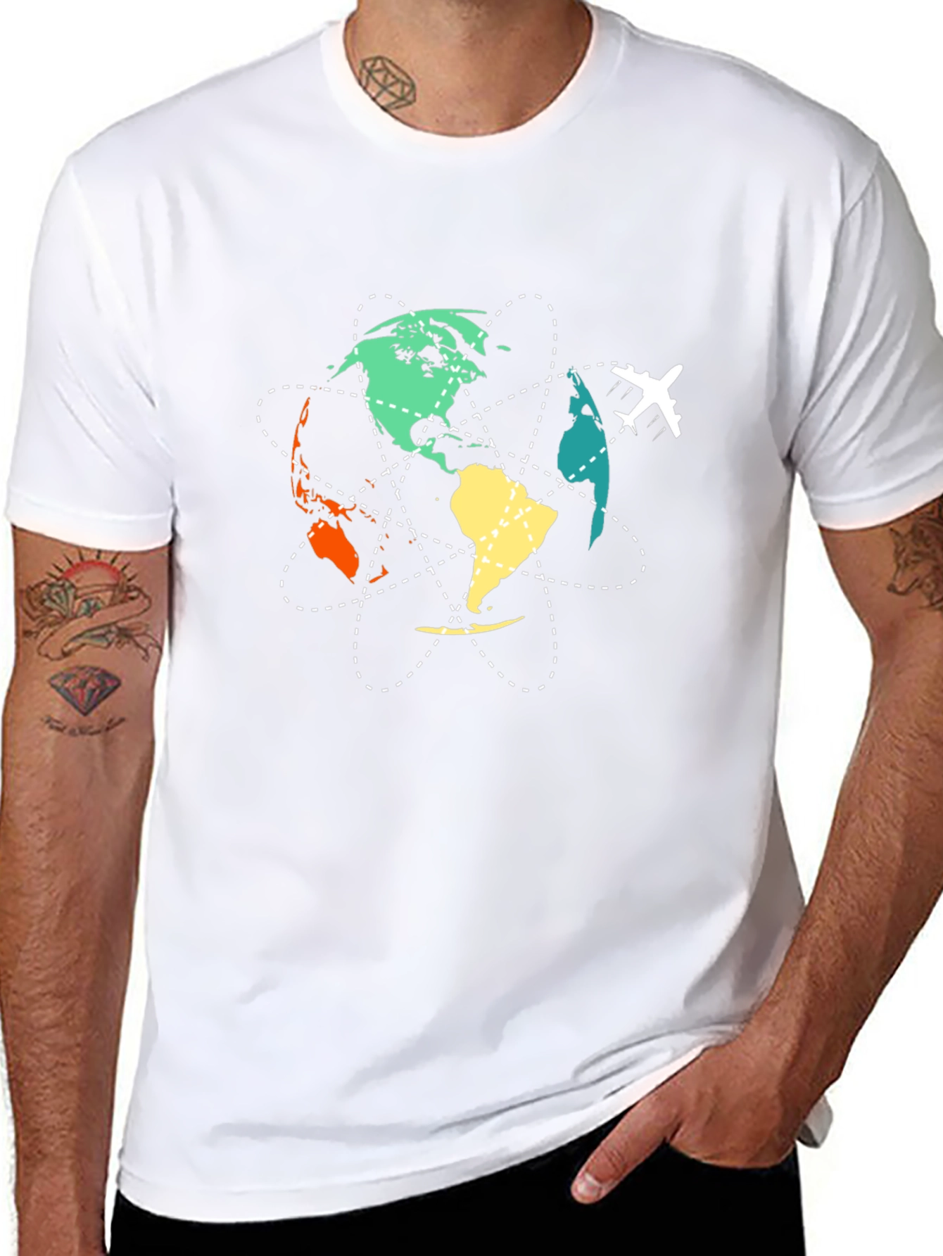 World Traveler Graphic T-Shirt