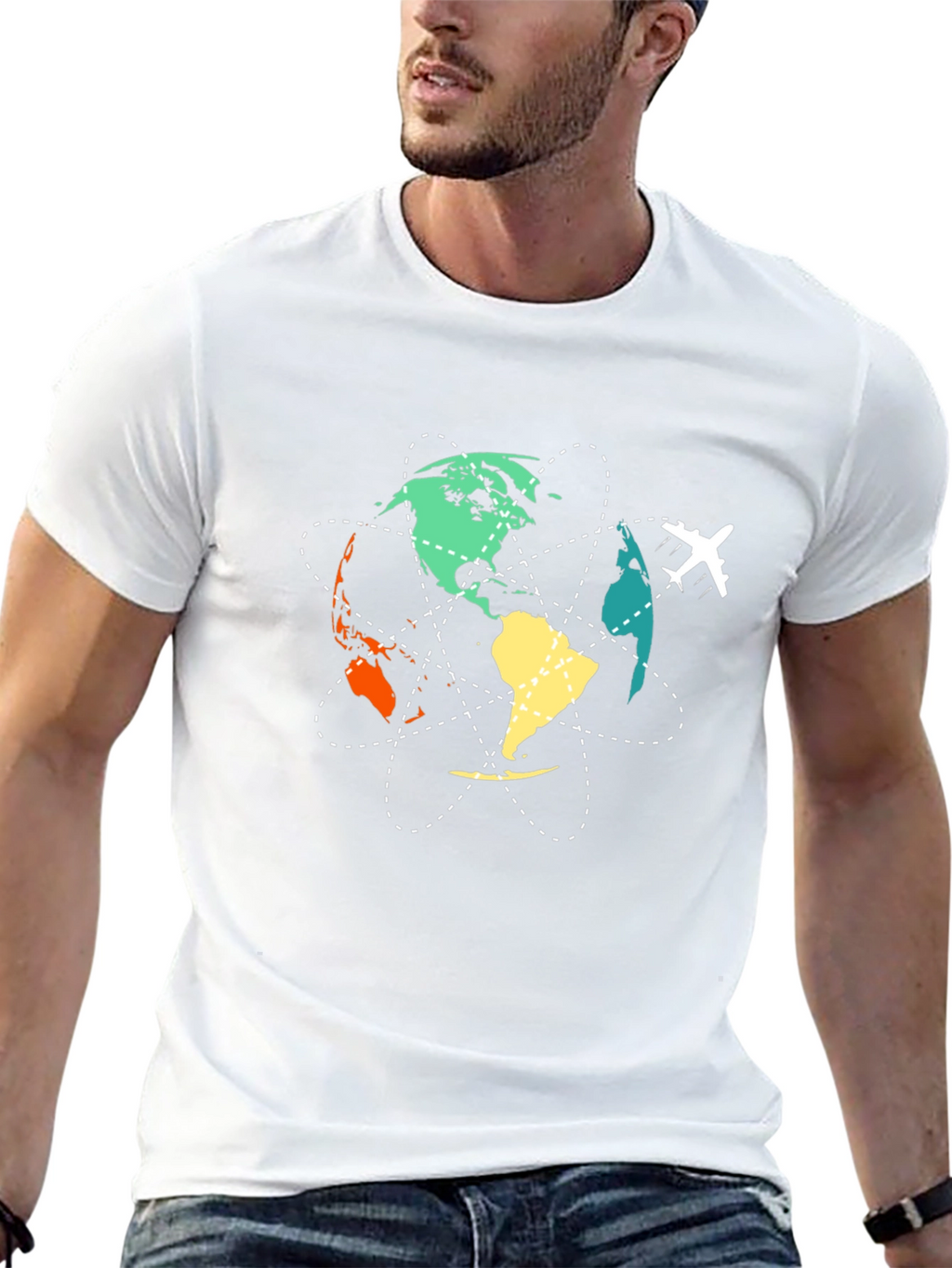 World Traveler Graphic T-Shirt