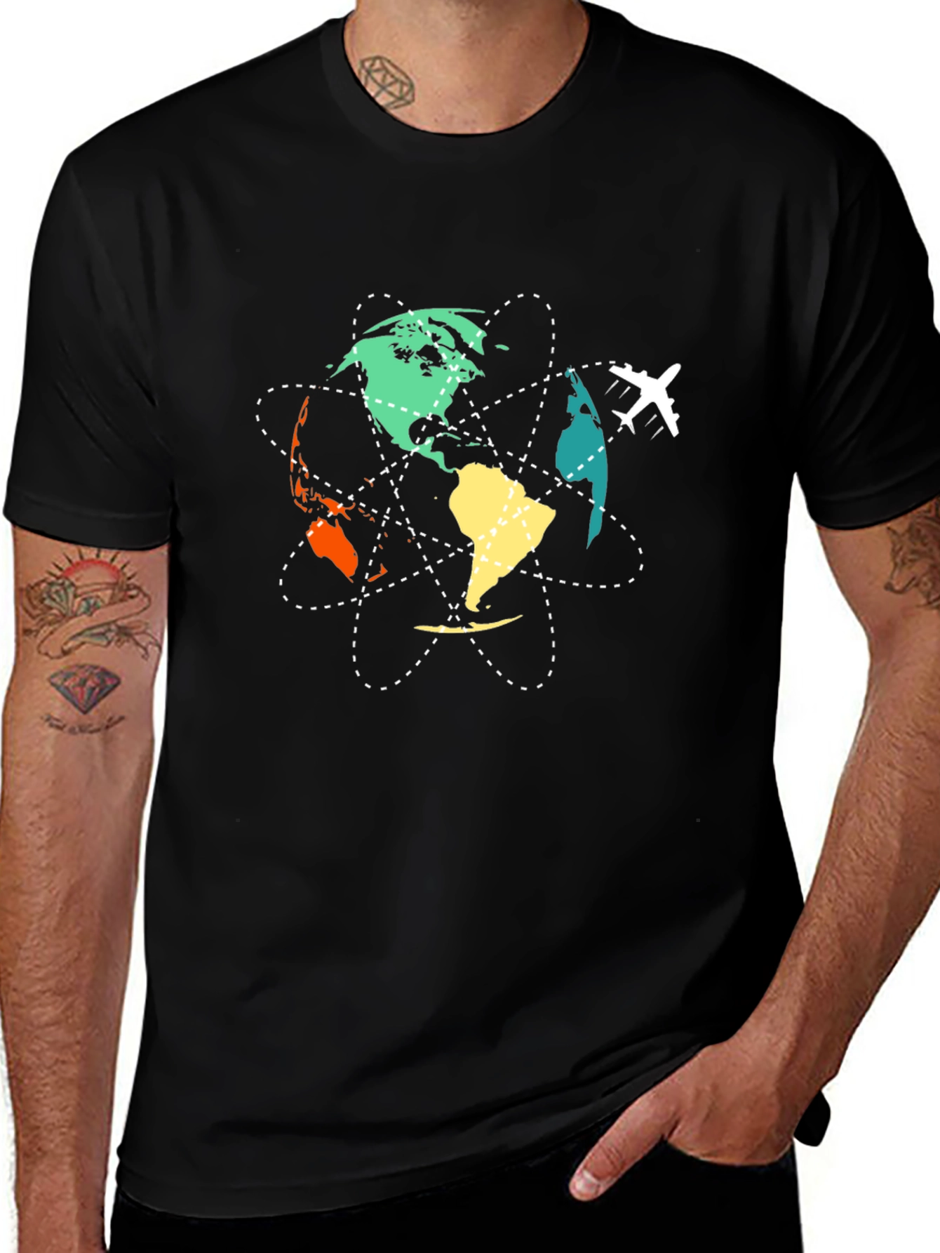 World Traveler Graphic T-Shirt