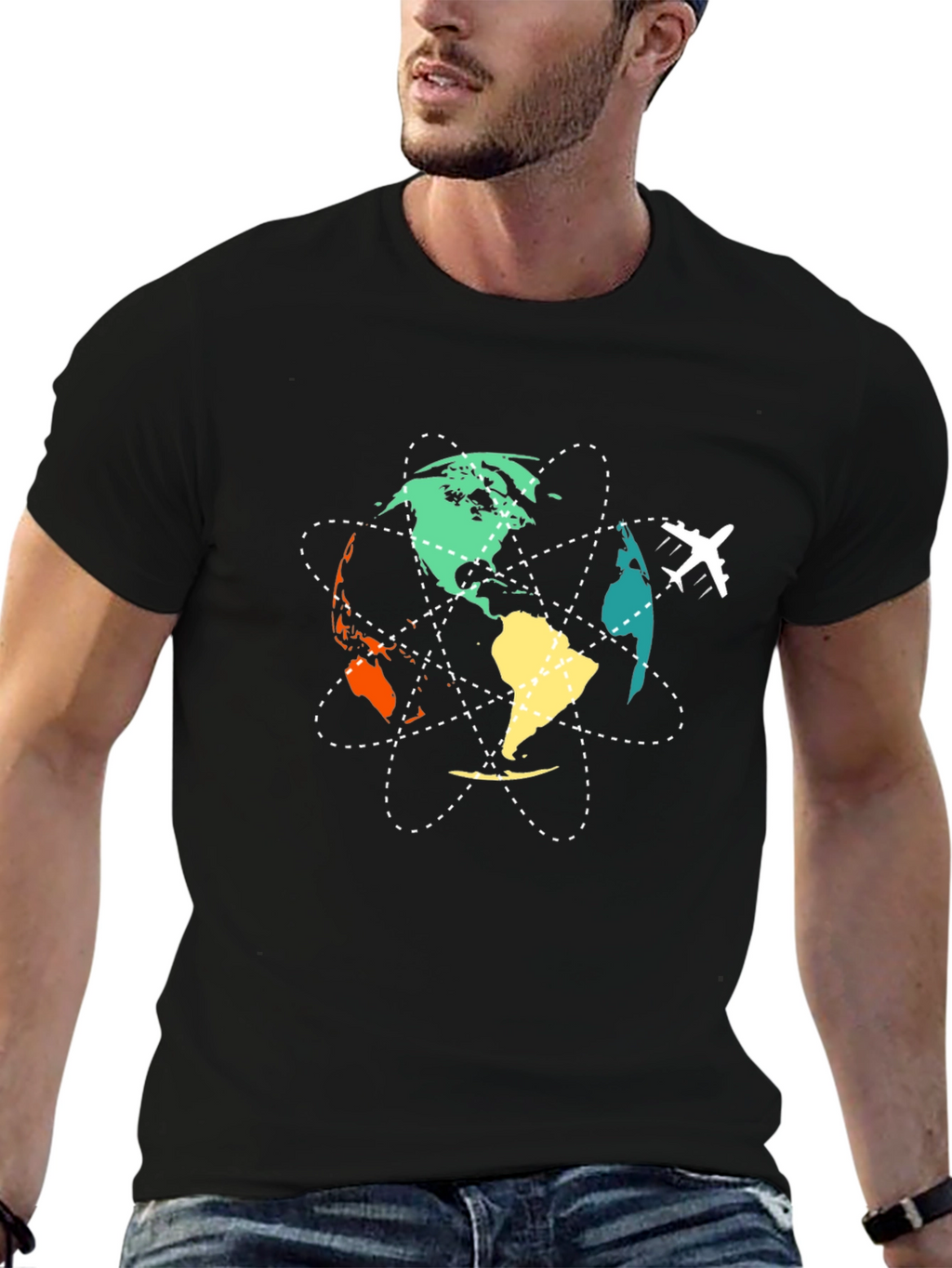 World Traveler Graphic T-Shirt