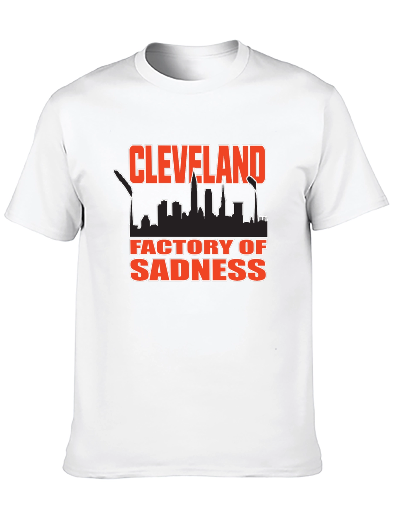 Cleveland Factory of Sadness Black T-Shirt