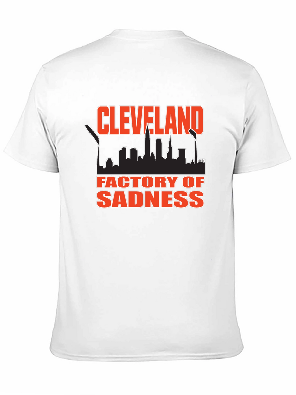 Cleveland Factory of Sadness Black T-Shirt