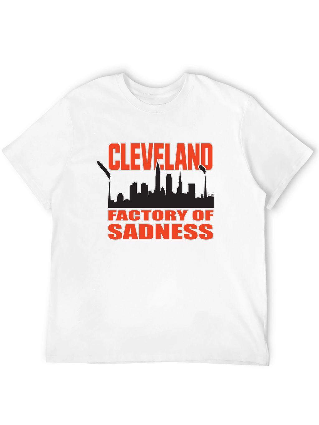 Cleveland Factory of Sadness Black T-Shirt