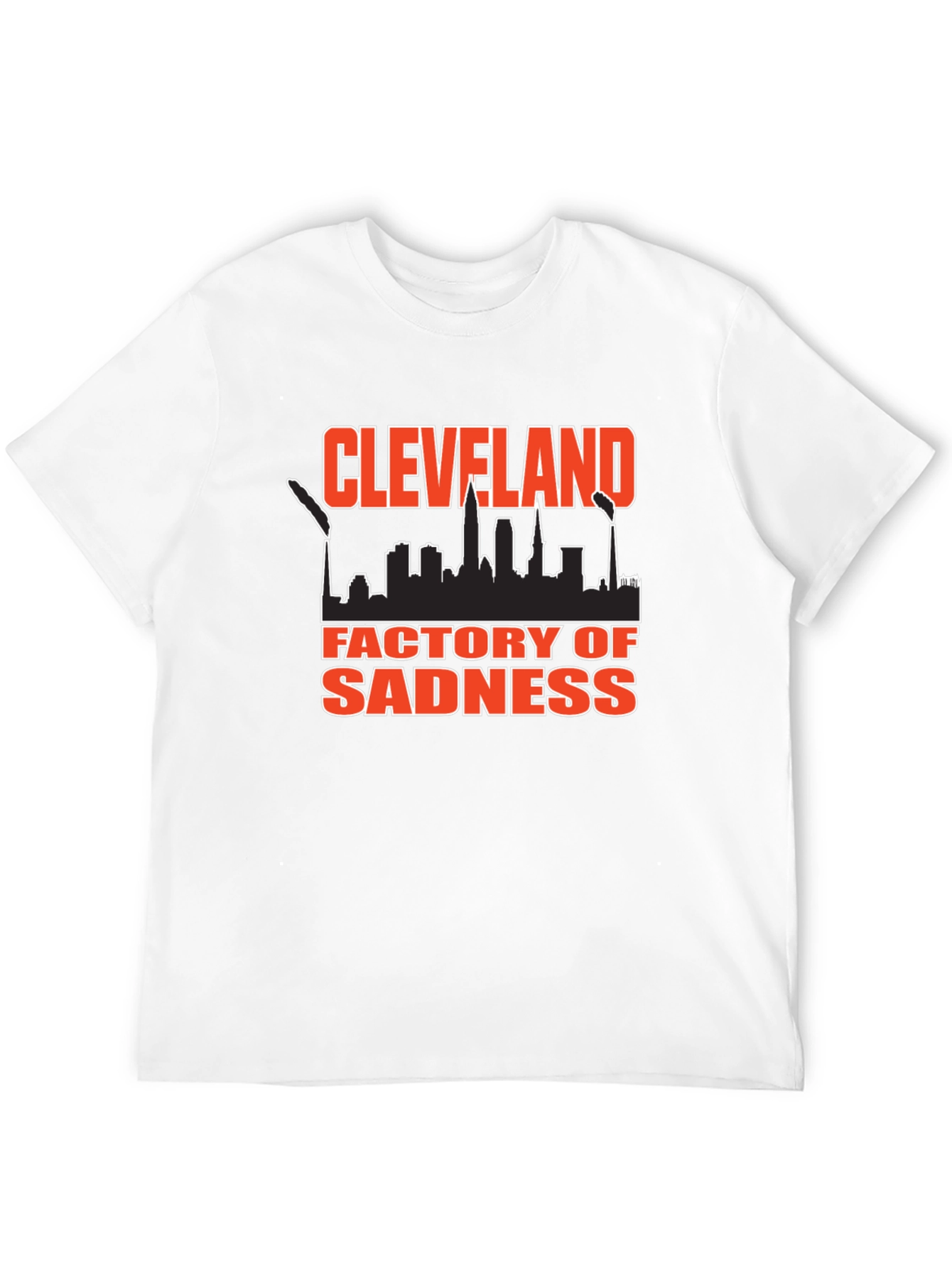 Cleveland Factory of Sadness Black T-Shirt