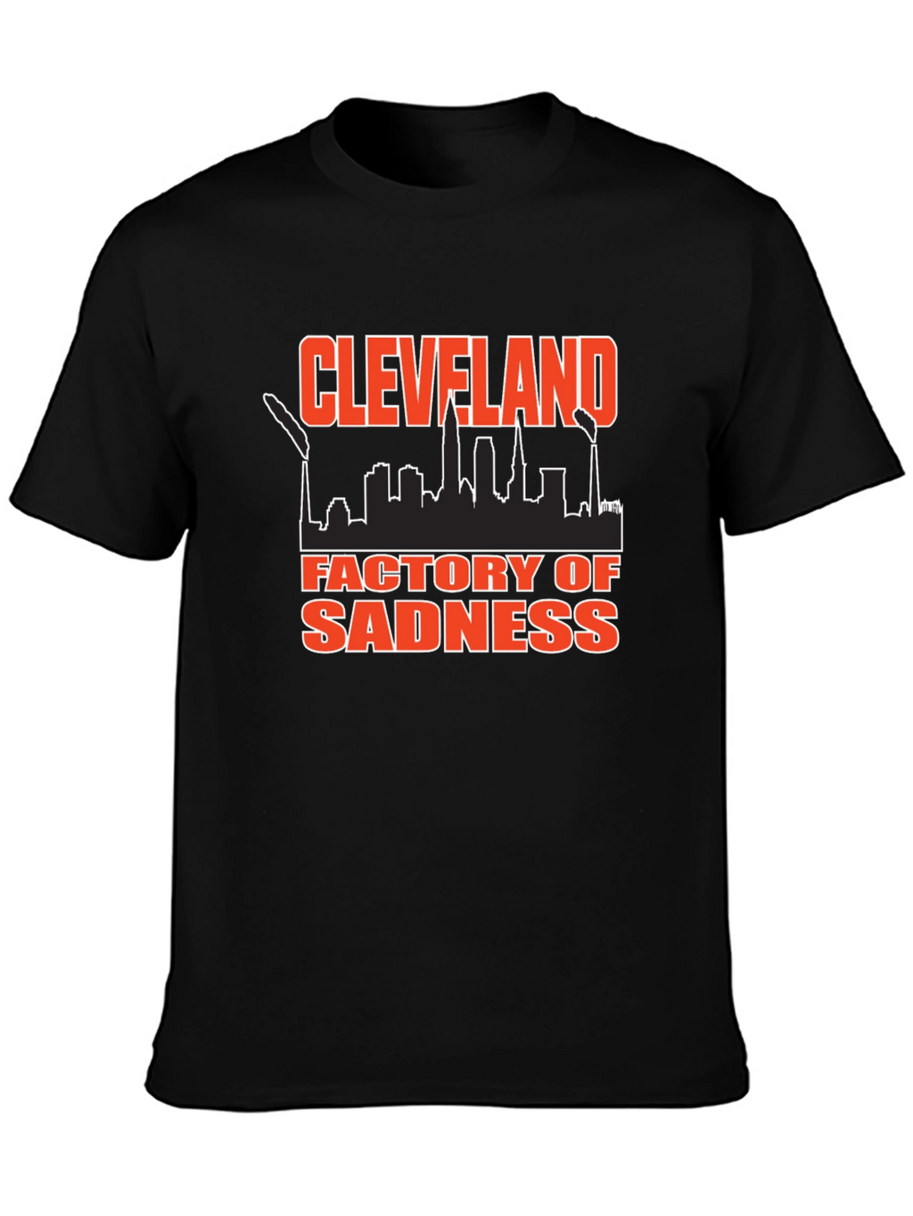 Cleveland Factory of Sadness Black T-Shirt