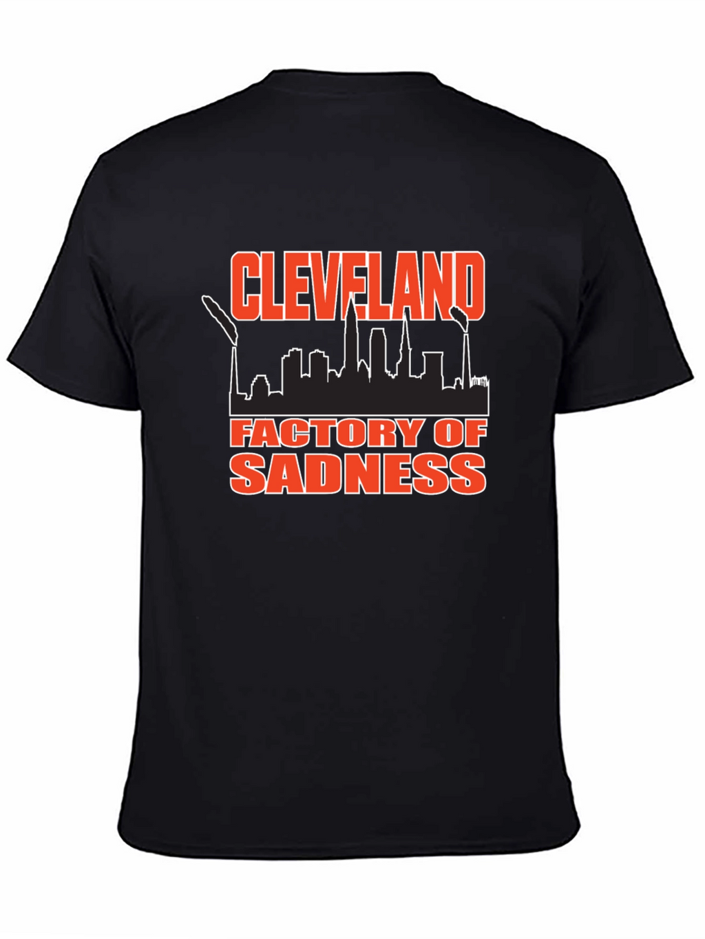 Cleveland Factory of Sadness Black T-Shirt