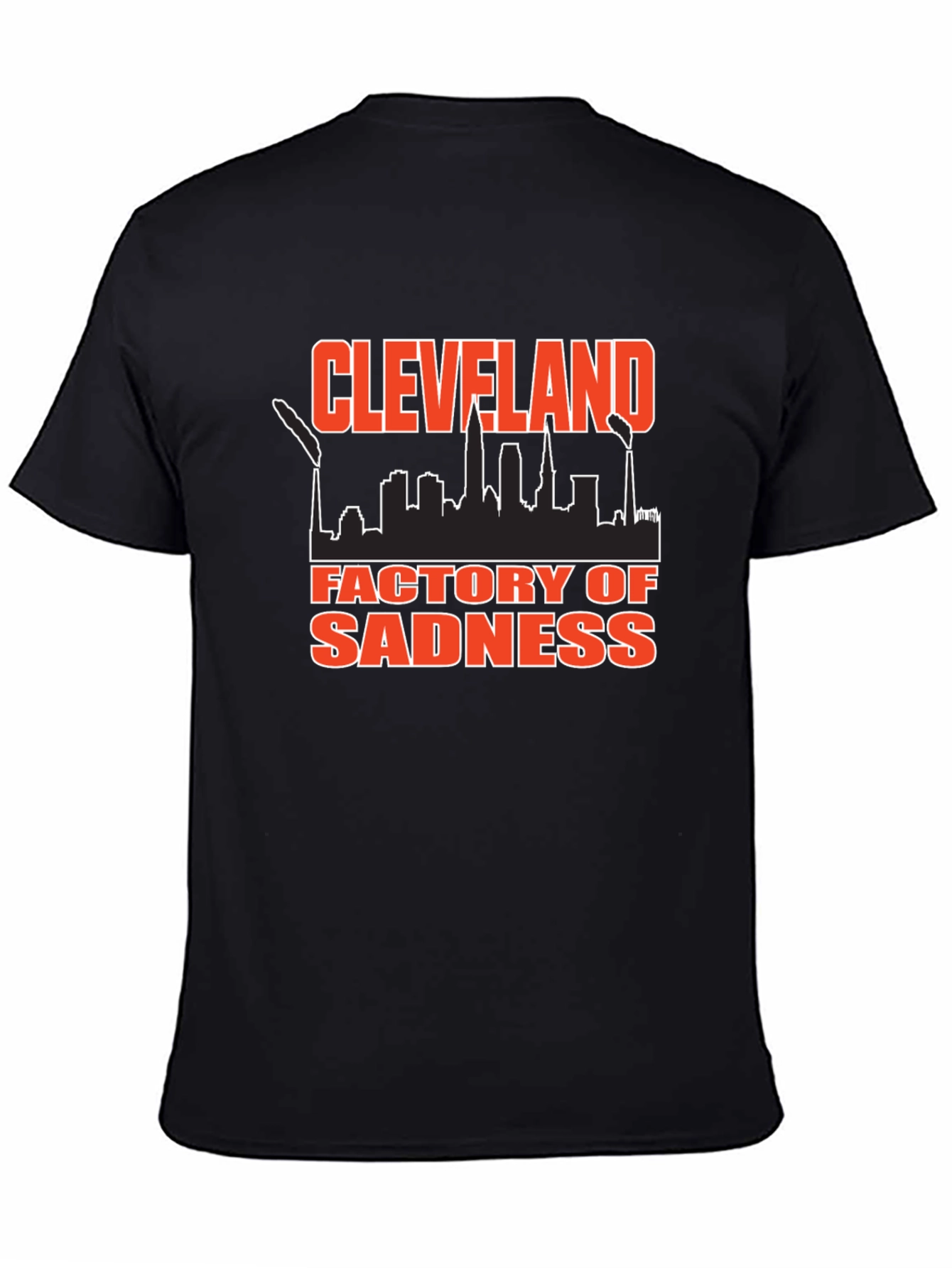 Cleveland Factory of Sadness Black T-Shirt