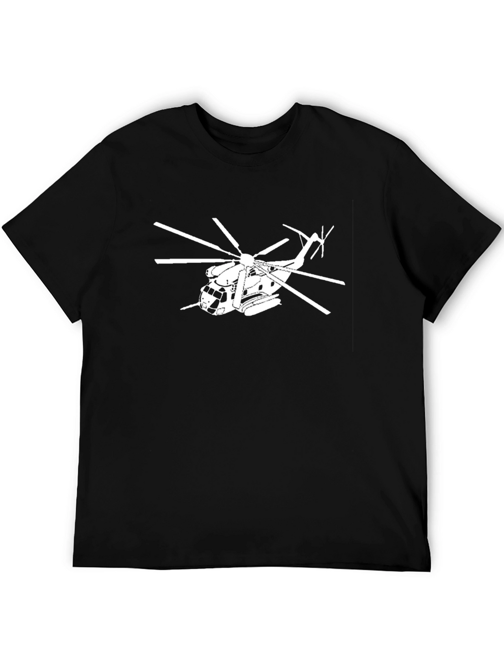 Helicopter Graphic Tee - Cool Design Shirt
