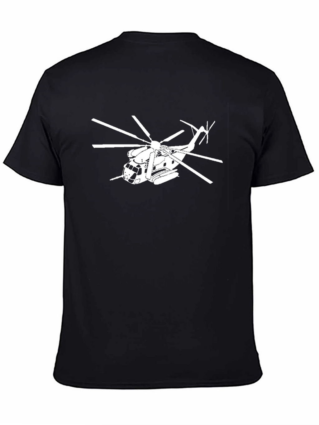 Helicopter Graphic Tee - Cool Design Shirt