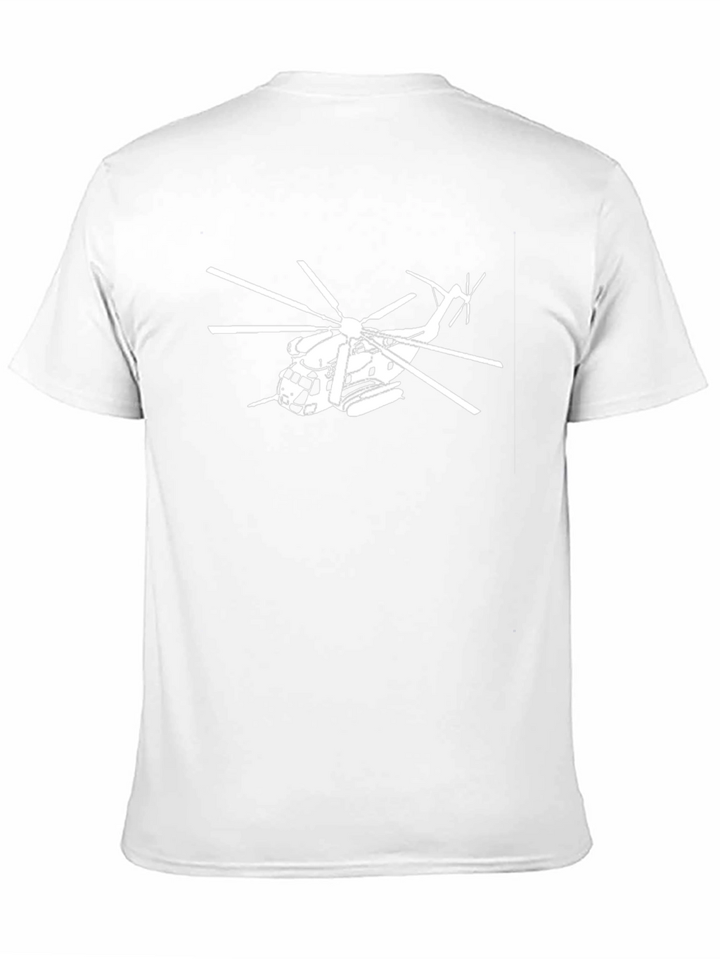Helicopter Graphic Tee - Cool Design Shirt