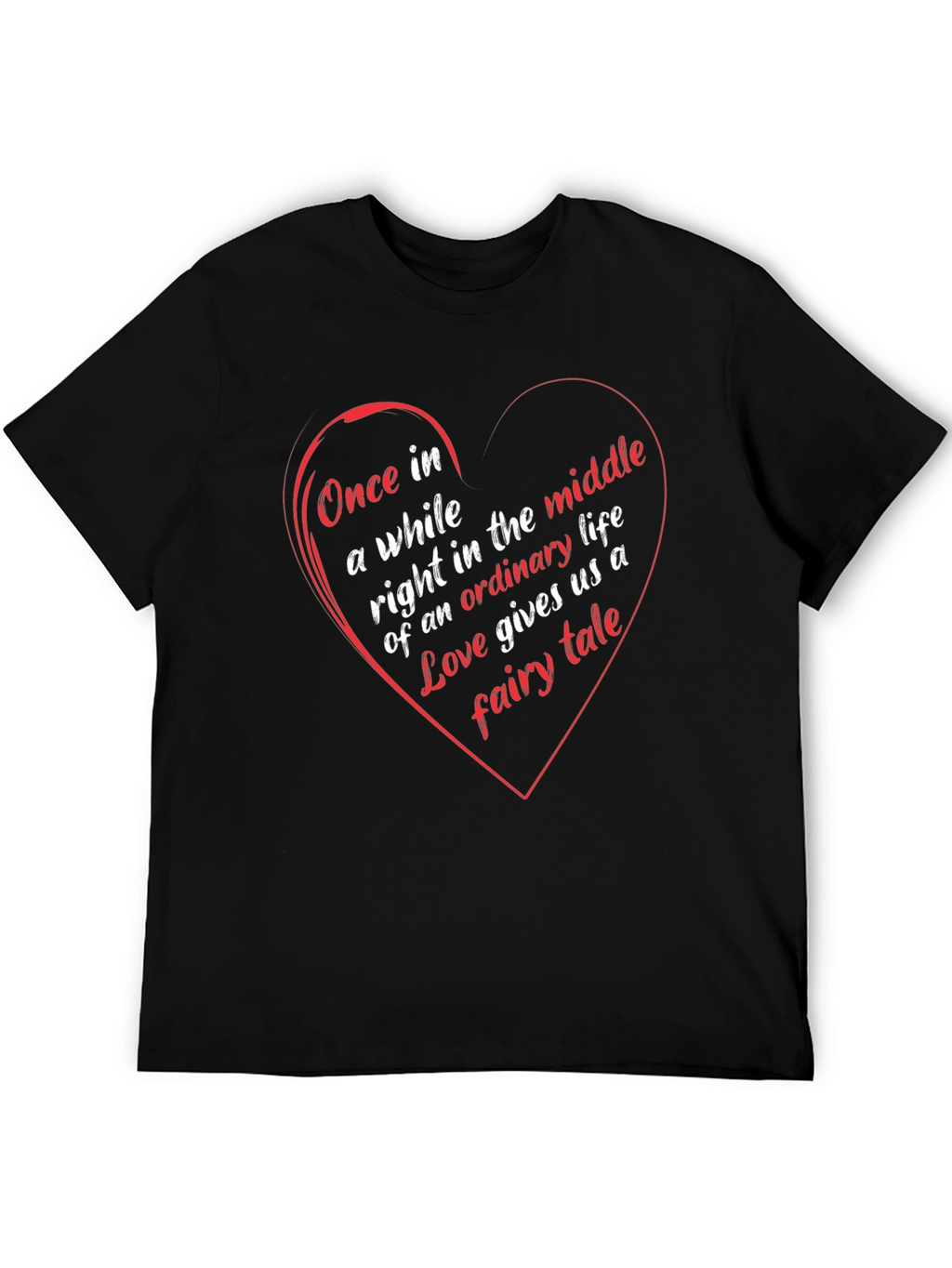 Romantic Love Heart T-Shirt