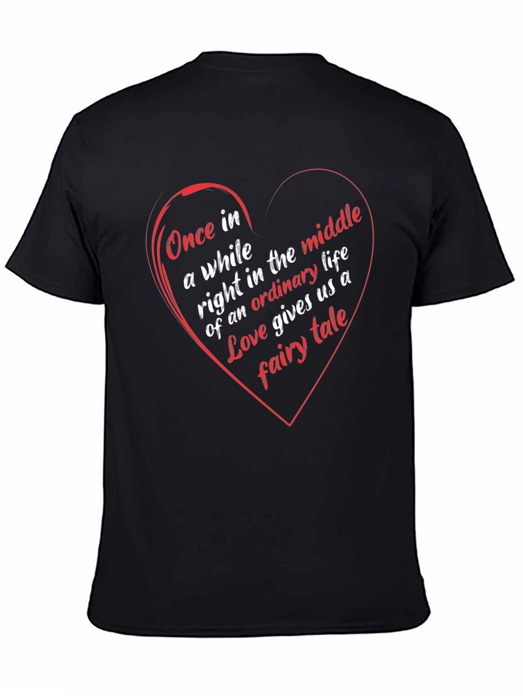 Romantic Love Heart T-Shirt