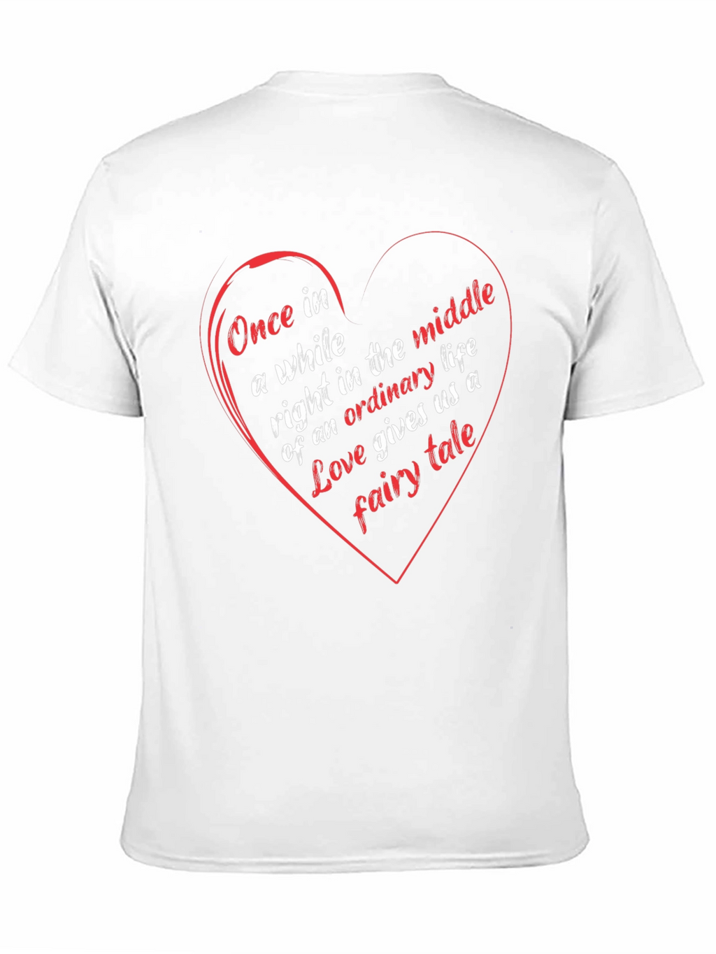 Romantic Love Heart T-Shirt