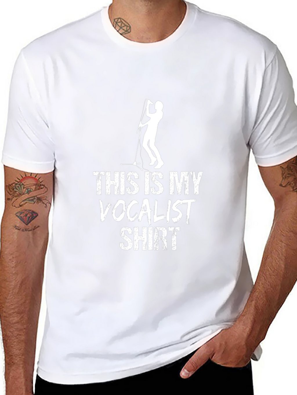 Vocalist T-Shirt - Musician Graphic Tee