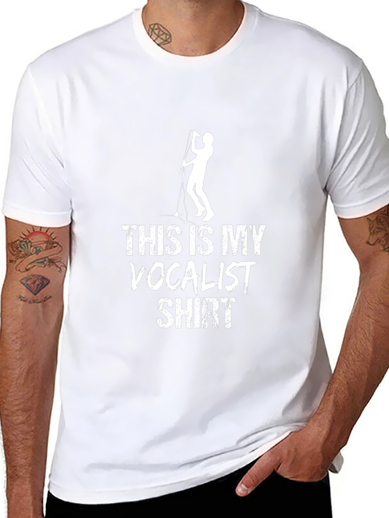 Vocalist T-Shirt - Musician Graphic Tee
