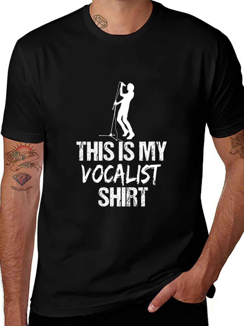 Vocalist T-Shirt - Musician Graphic Tee