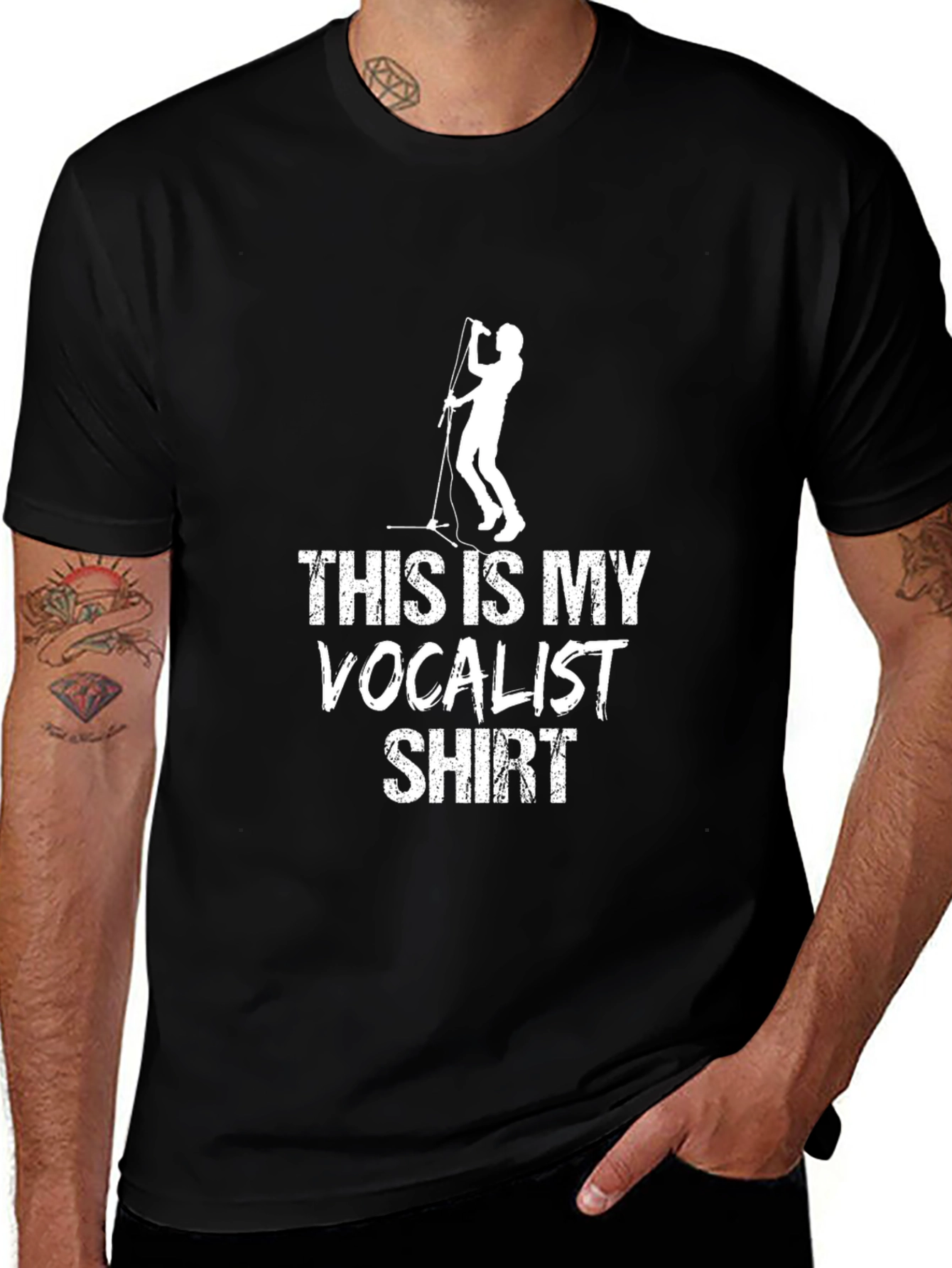 Vocalist T-Shirt - Musician Graphic Tee