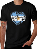 Argentina Flag Heart T-Shirt
