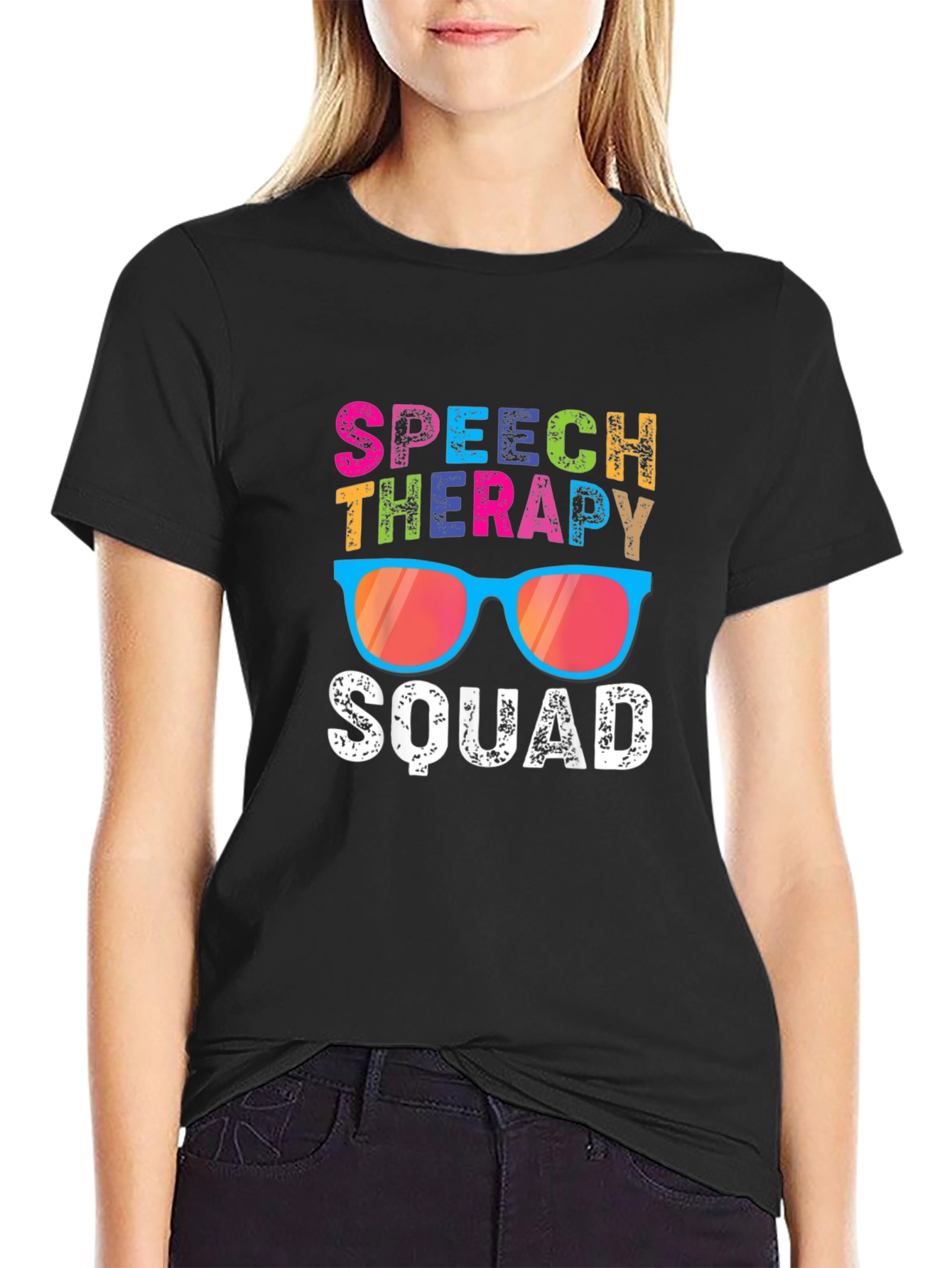 Speech Therapy Squad Graphic T-Shirt