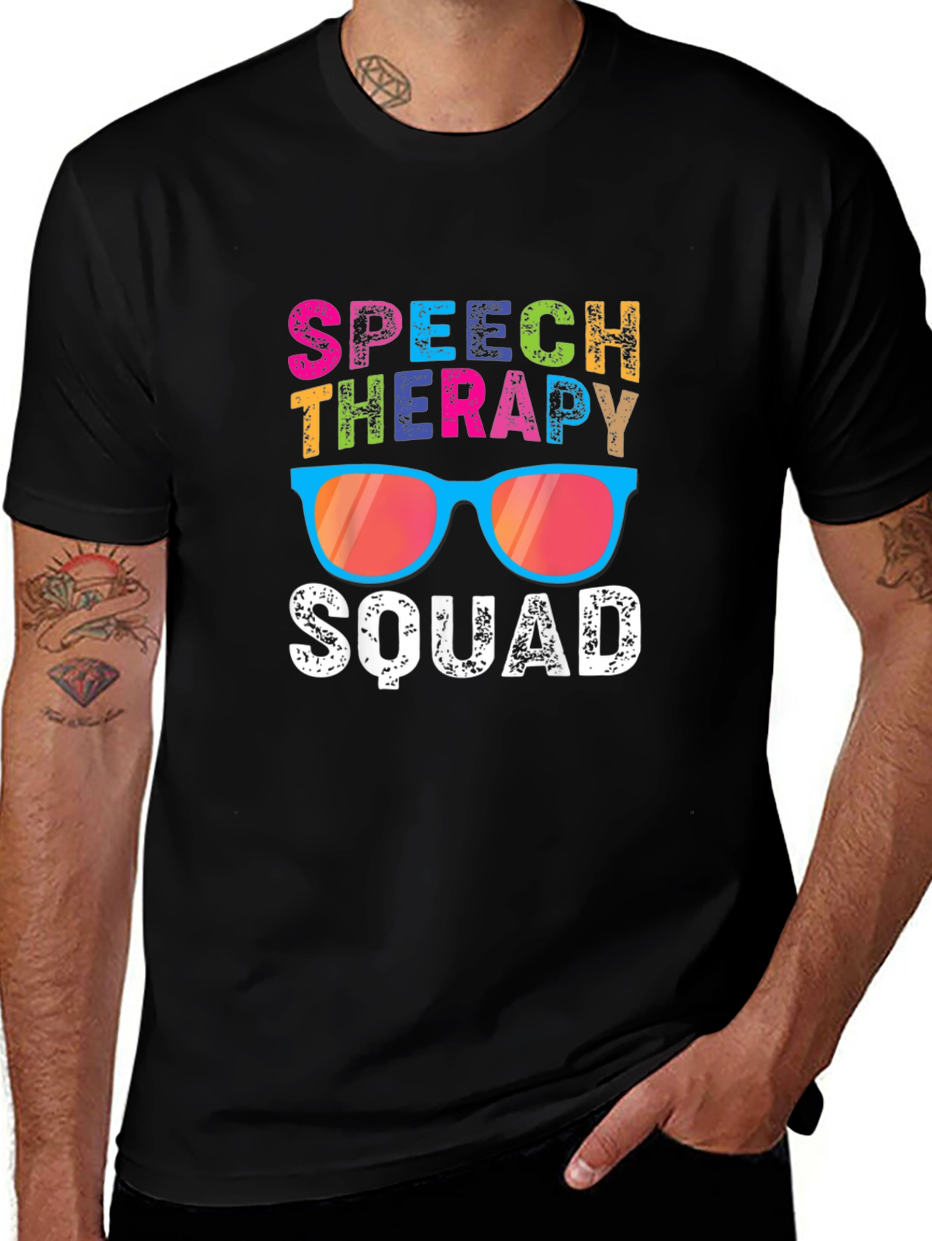 Speech Therapy Squad Graphic T-Shirt