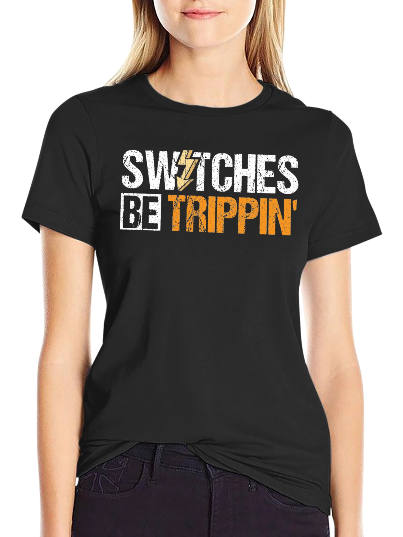 Switches Be Trippin Graphic T-Shirt