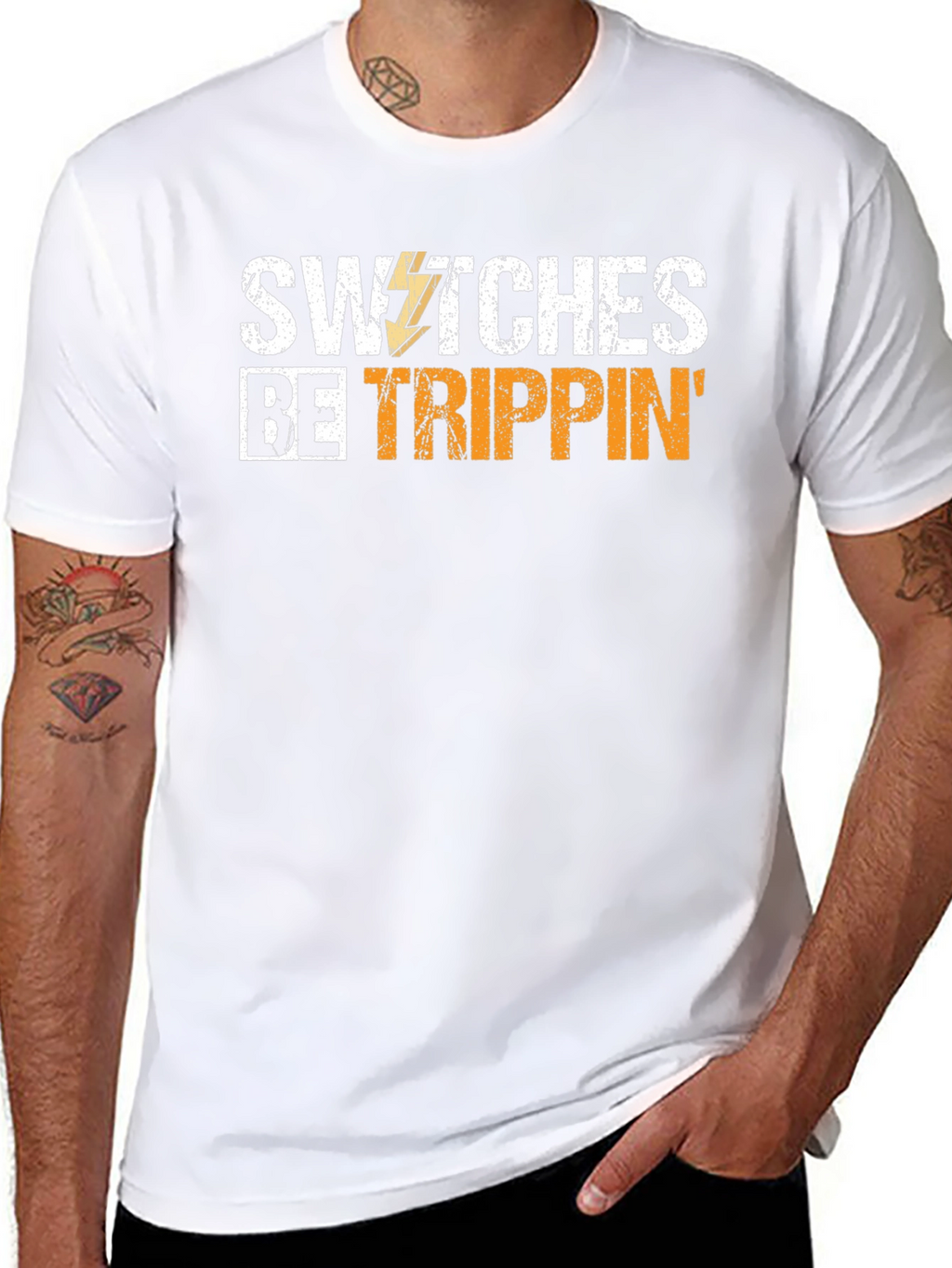 Switches Be Trippin Graphic T-Shirt