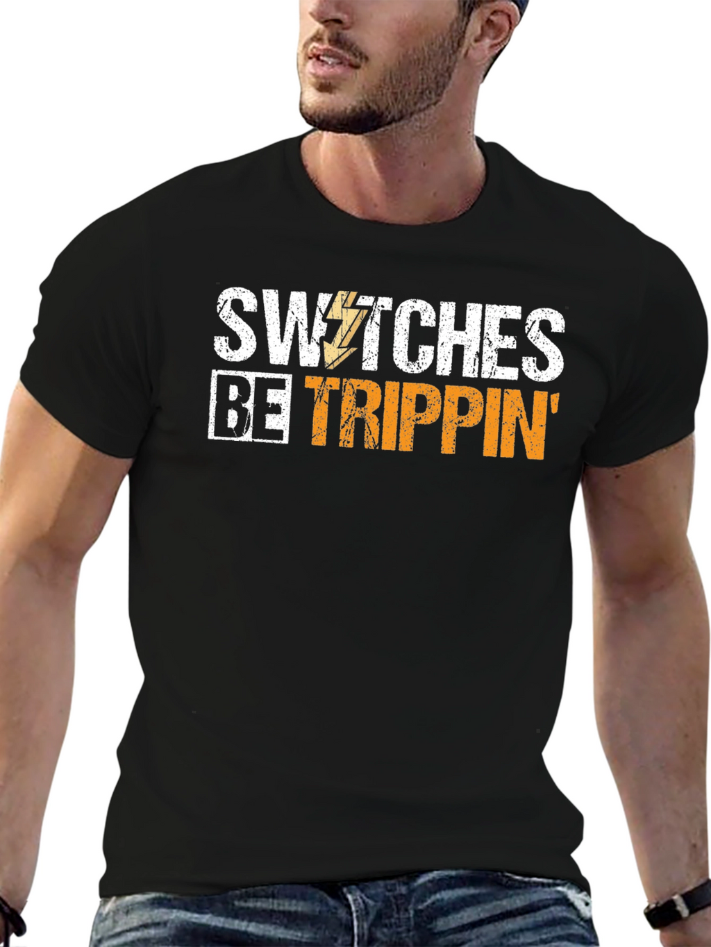 Switches Be Trippin Graphic T-Shirt
