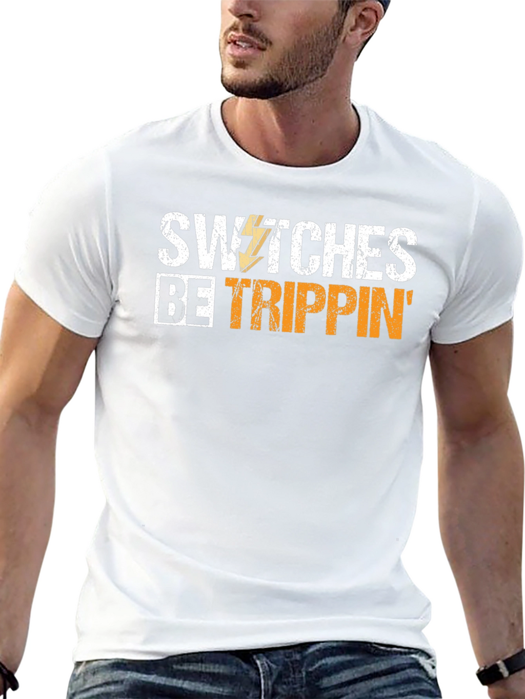 Switches Be Trippin Graphic T-Shirt