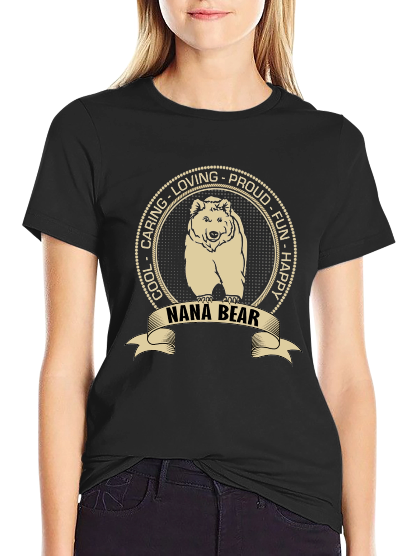 Nana Bear T-Shirt - Cool Loving Fun