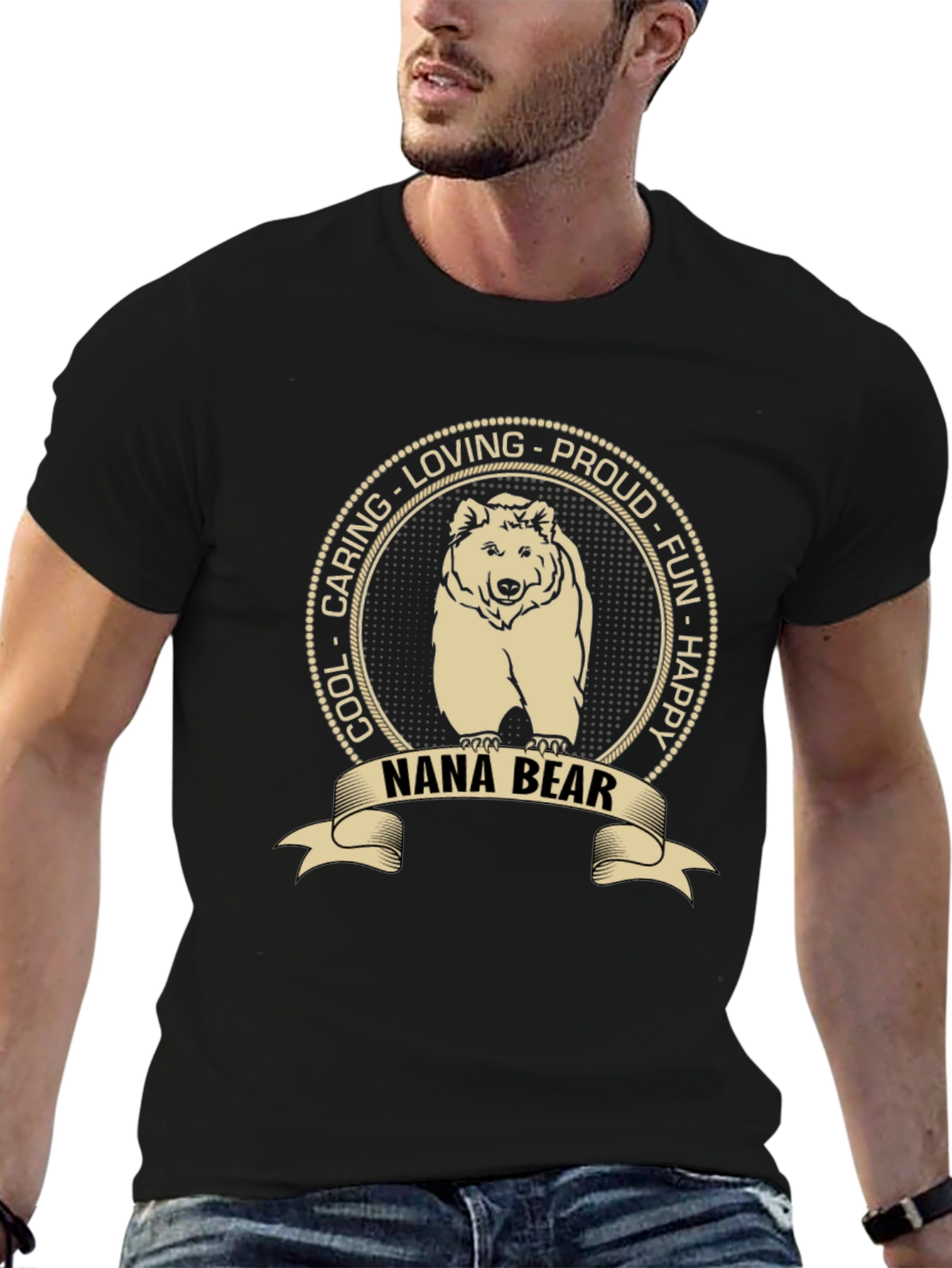 Nana Bear T-Shirt - Cool Loving Fun
