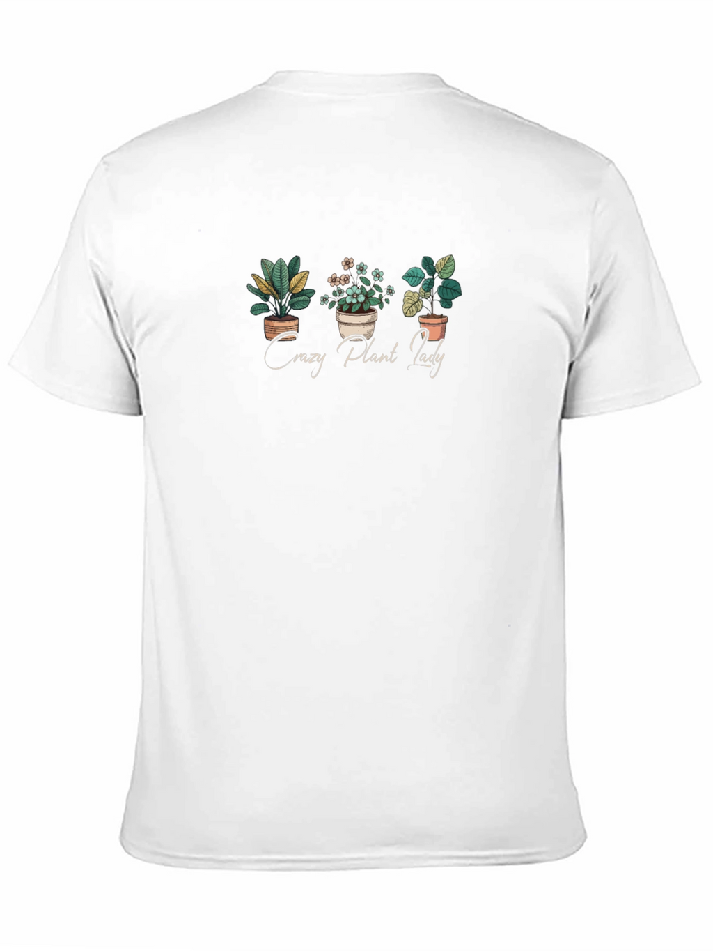 Crazy Plant Lady Graphic Tee - Black T-Shirt