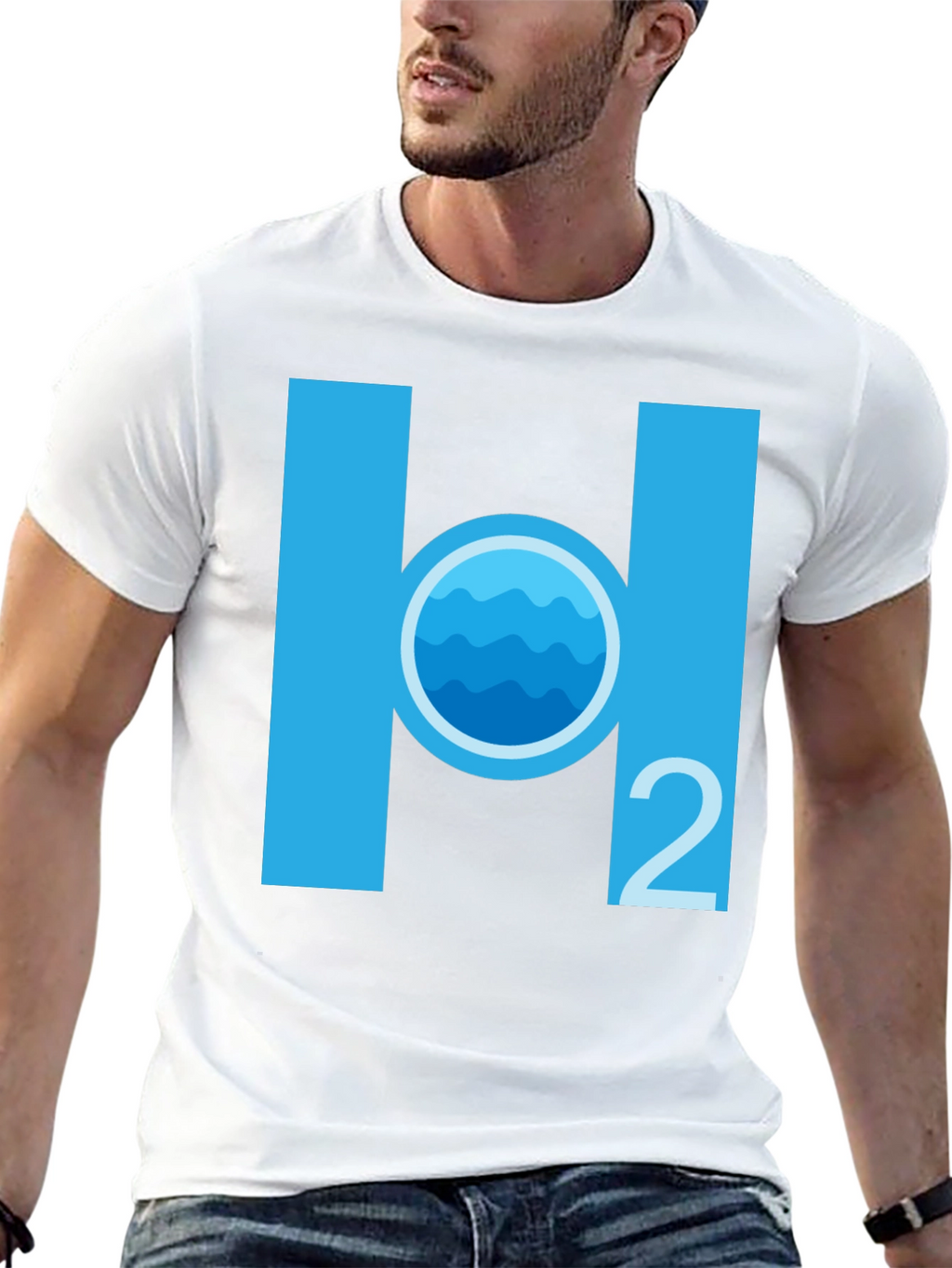 H2O Chemistry T-Shirt - Science Tee