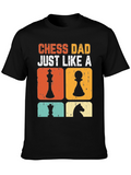 Chess Dad Graphic T-Shirt
