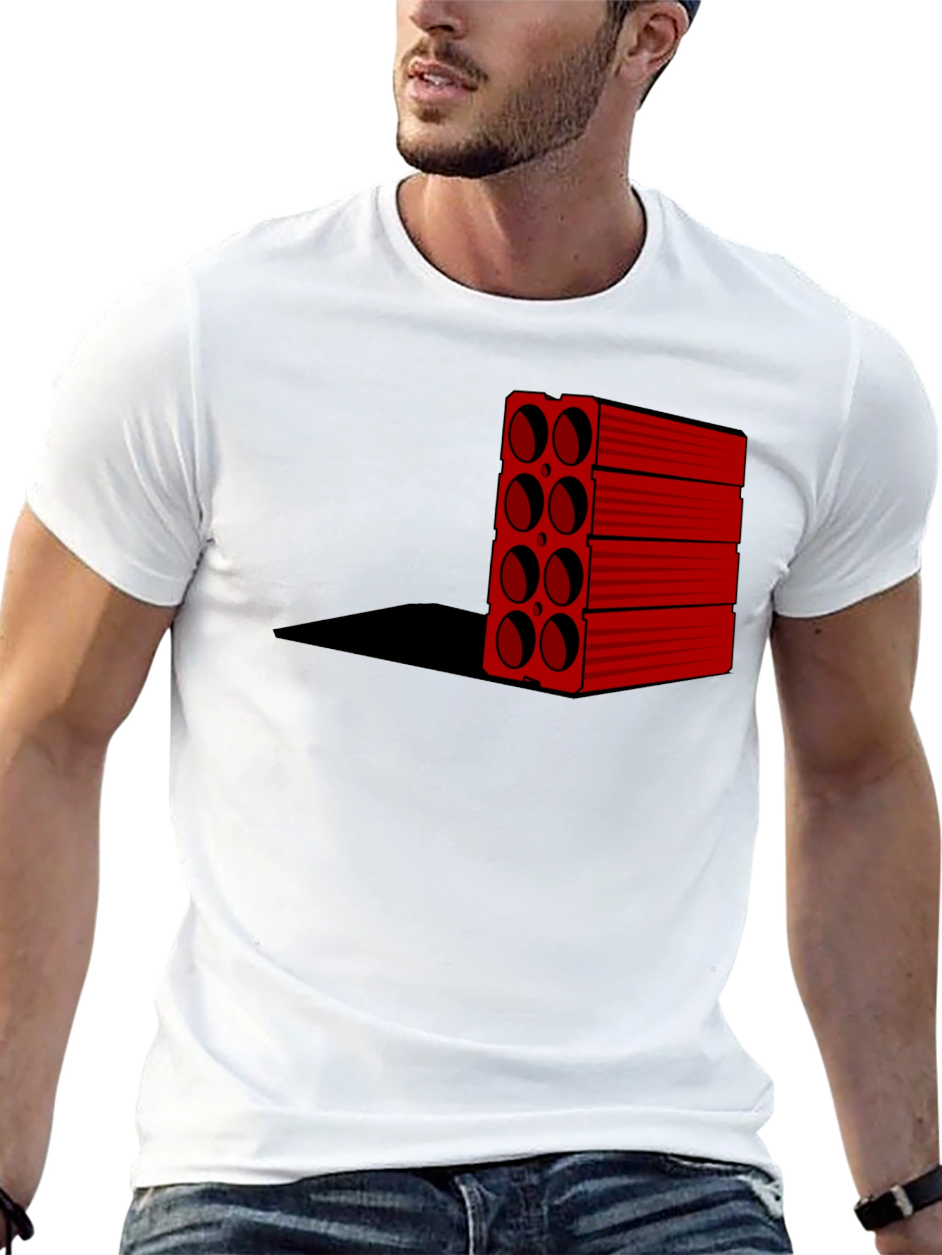 Brick Rack T-Shirt - Quirky Graphic Tee
