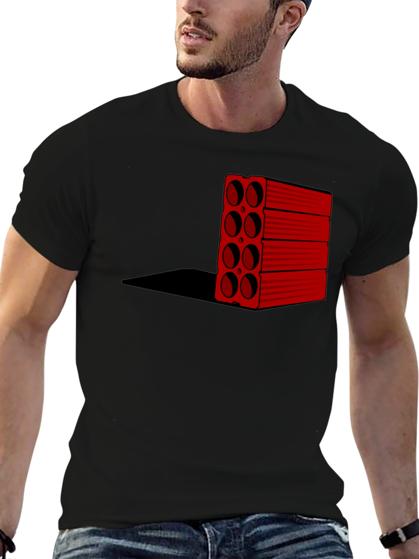 Brick Rack T-Shirt - Quirky Graphic Tee