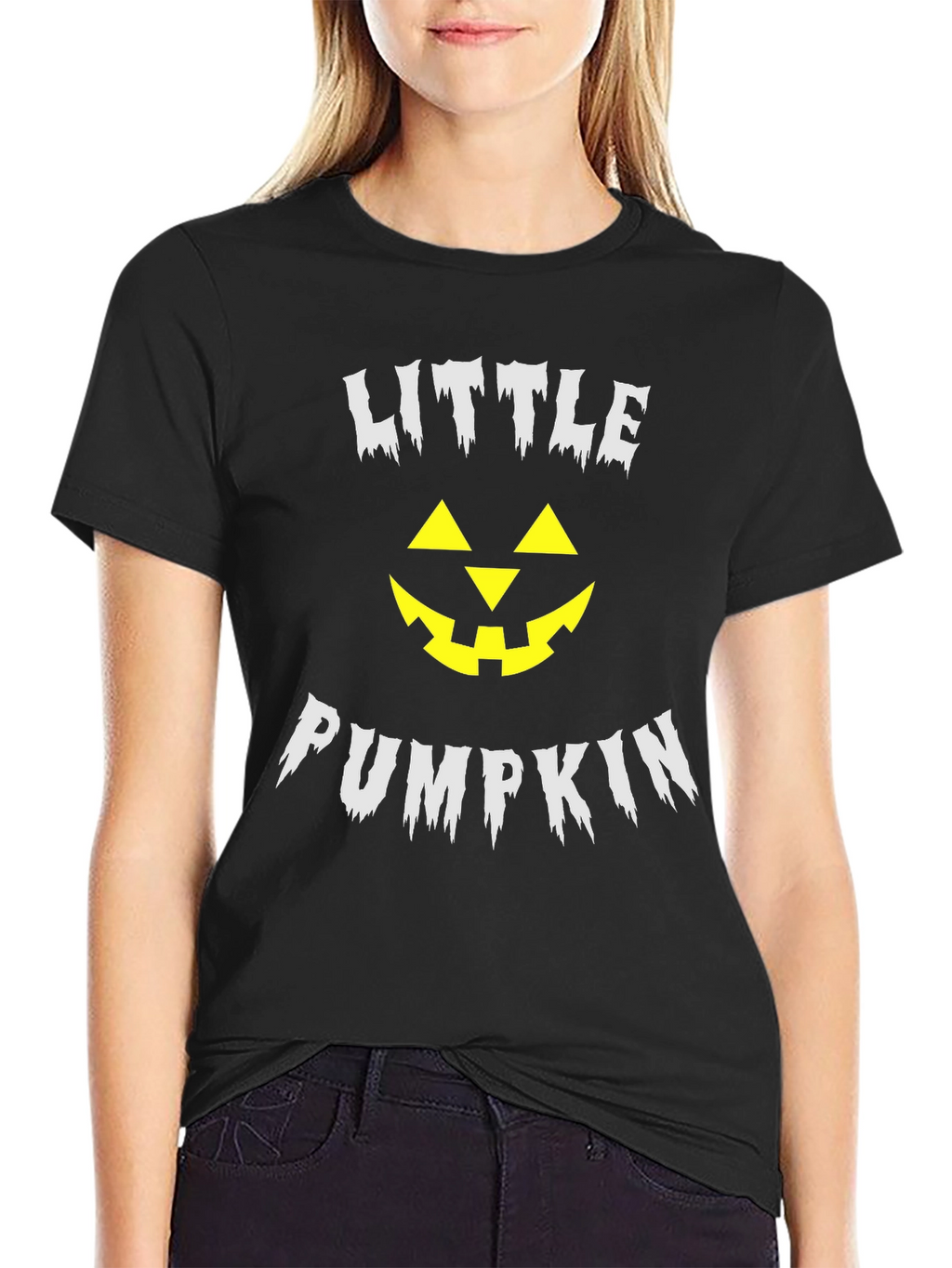 Little Pumpkin Halloween Graphic Tee