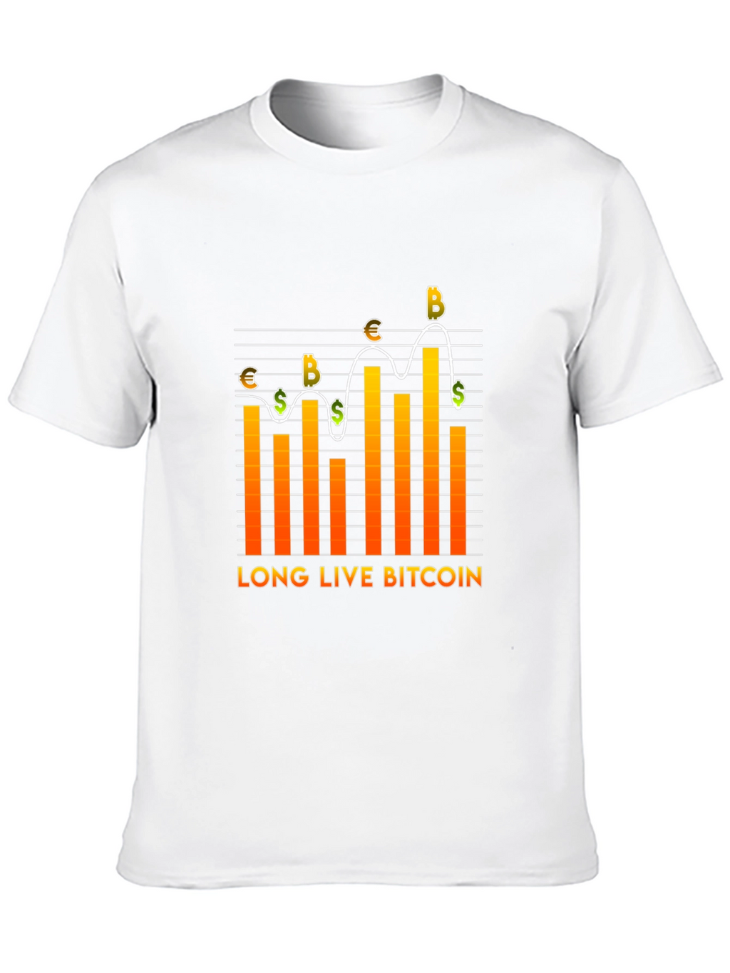 Long Live Bitcoin Graphic T-Shirt